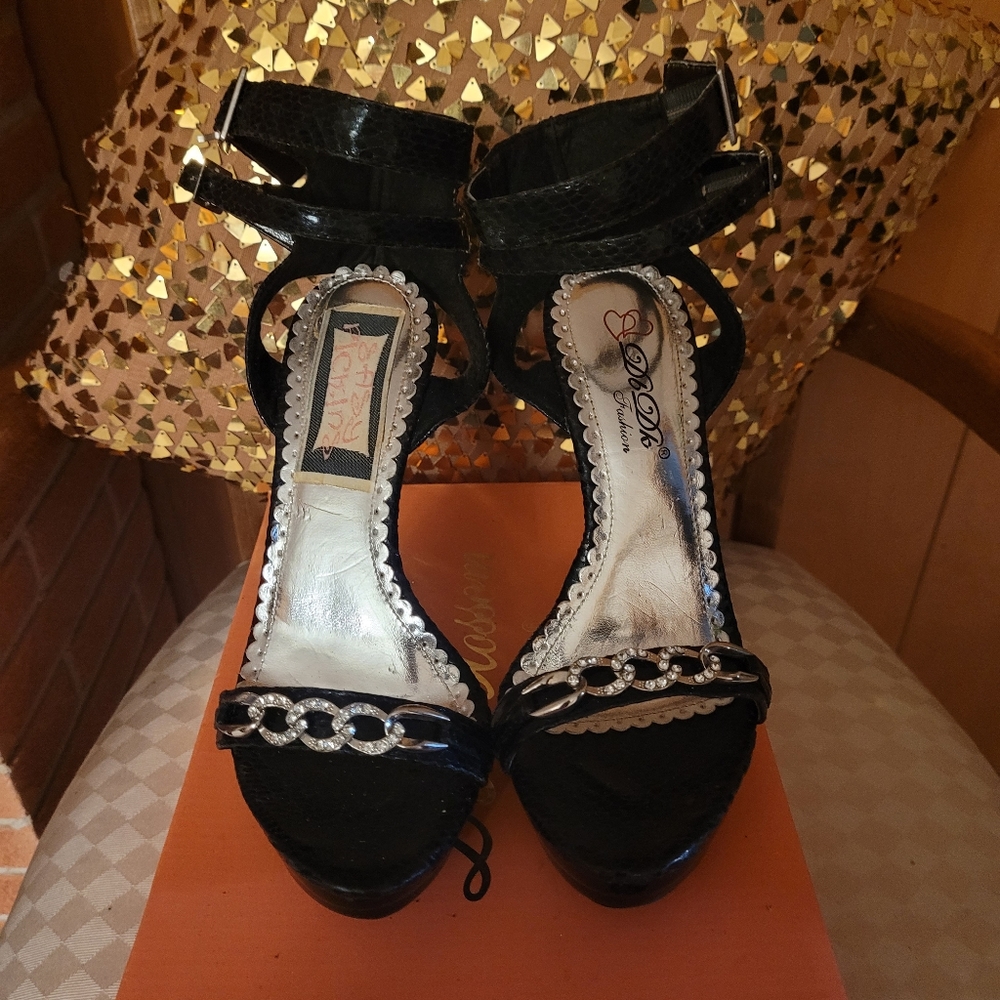 Sexy Stiletto Black High Heels